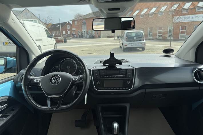 Blå VW e-up fra 2020