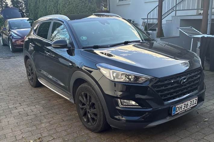 Sort Hyundai Tucson fra 2019