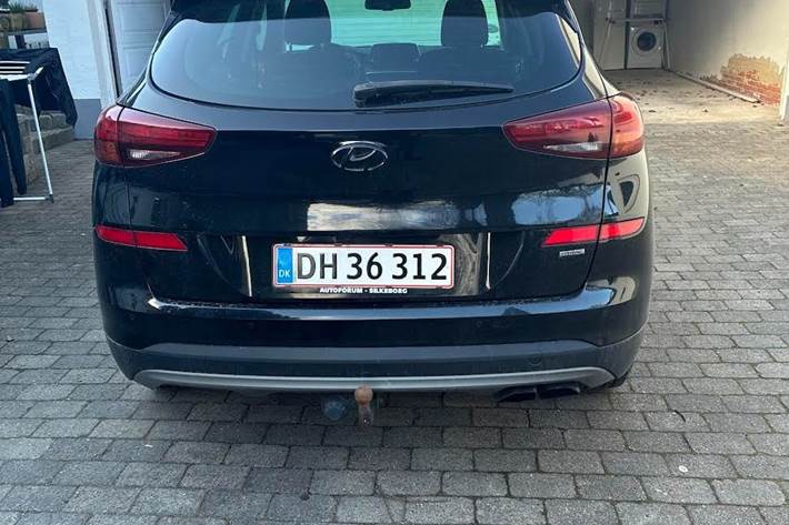 Sort Hyundai Tucson fra 2019