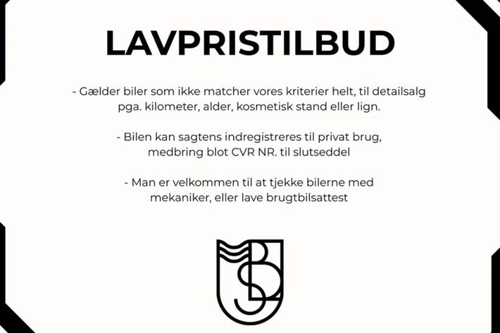 Sort Opel Astra fra 2016