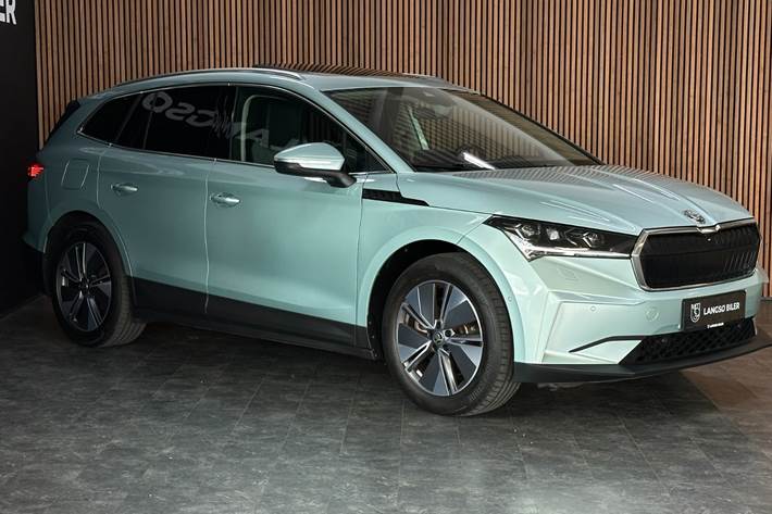 Grøn Skoda Enyaq fra 2022