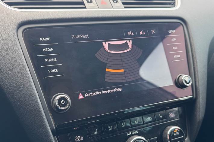 Sølv Skoda Octavia fra 2018