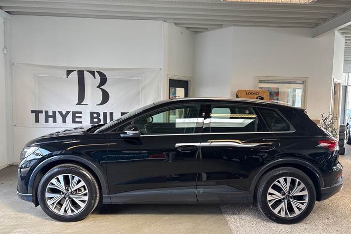Sort Audi Q4 e-tron fra 2023