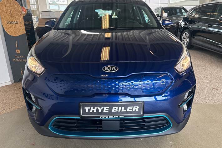 Blå Kia e-Niro fra 2021