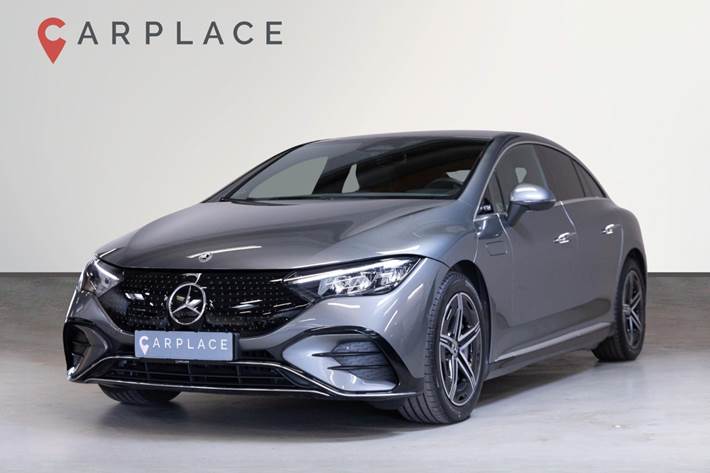 Grå Mercedes EQE350 fra 2024