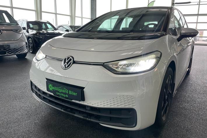 Hvid VW ID.3 fra 2020