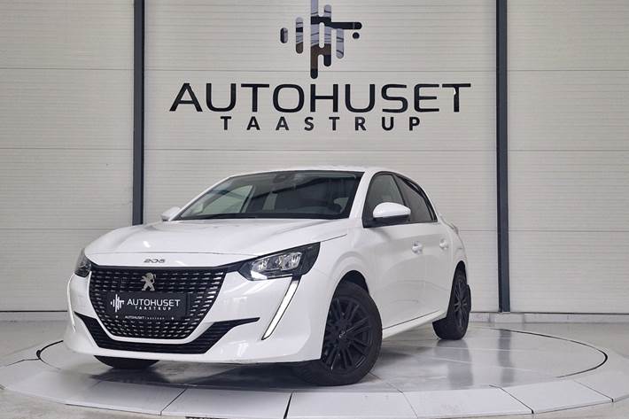 Hvid Peugeot 208 fra 2020