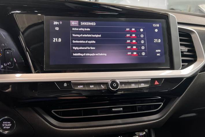 Sort Opel Grandland fra 2022