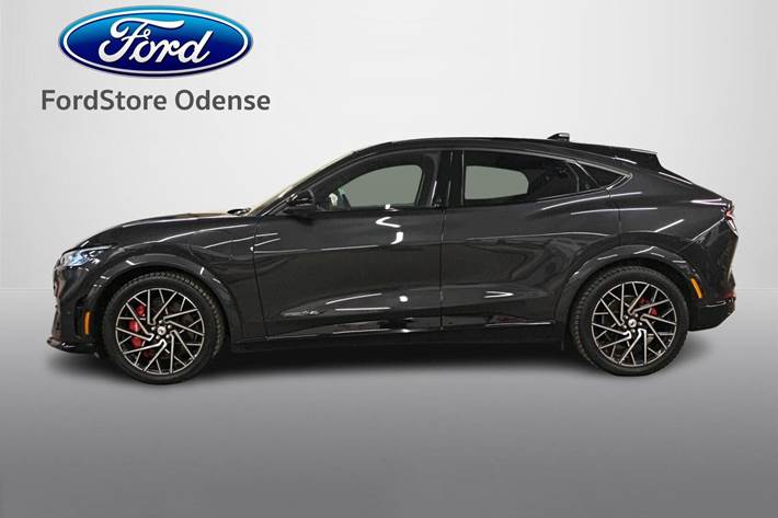 Grå Ford Mustang Mach-E fra 2021