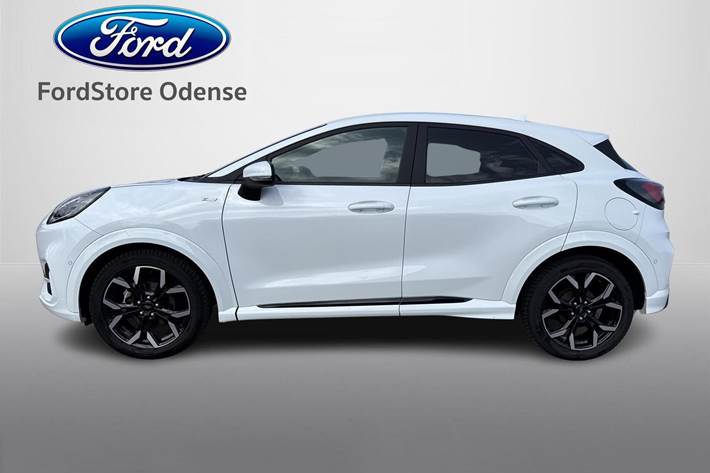 Hvid Ford Puma fra 2022
