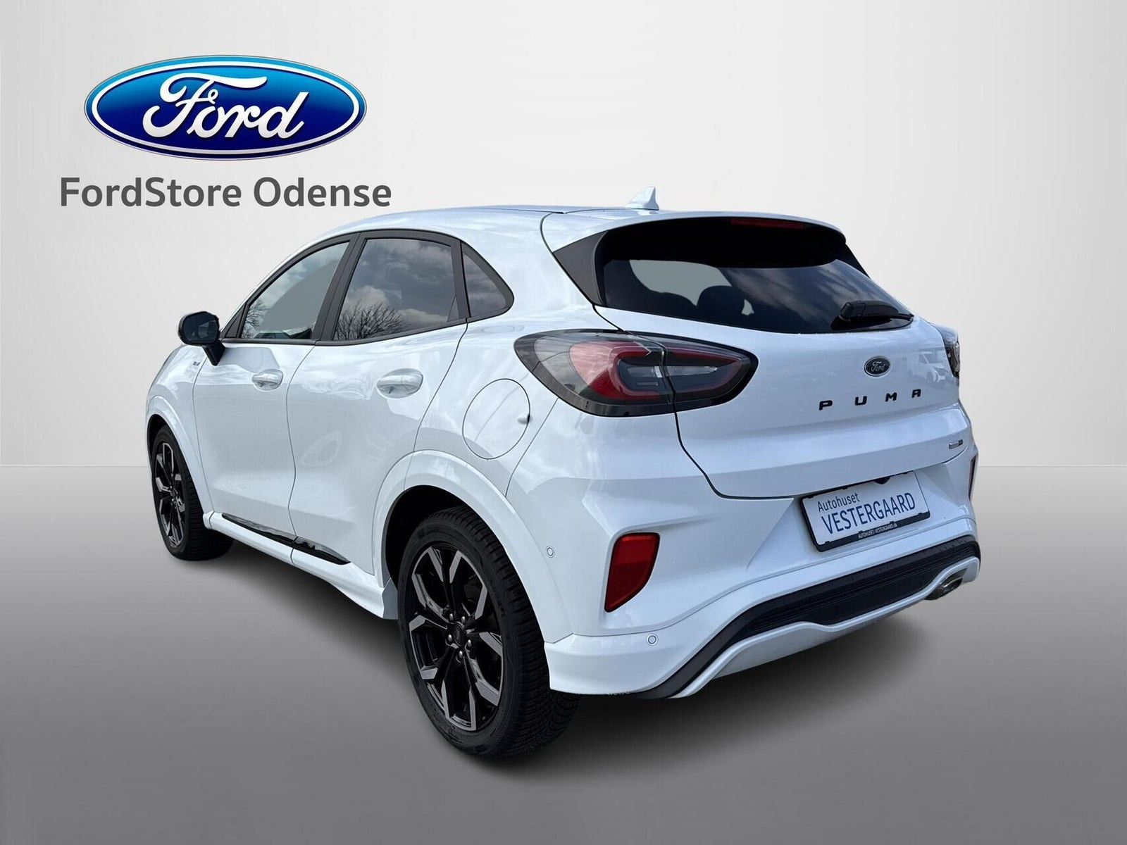 Hvid Ford Puma fra 2022