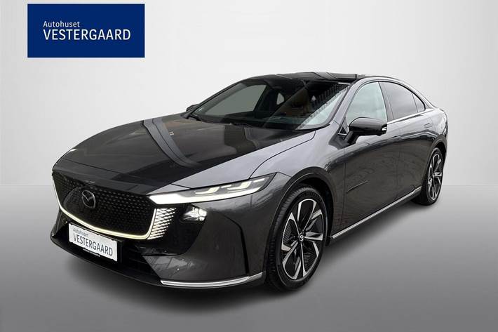 Grå Mazda 6e fra 2025 set udefra