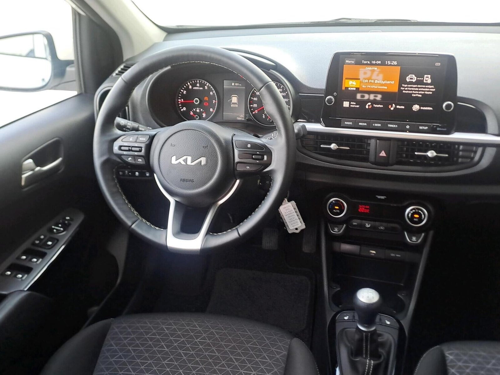 Hvid Kia Picanto fra 2024
