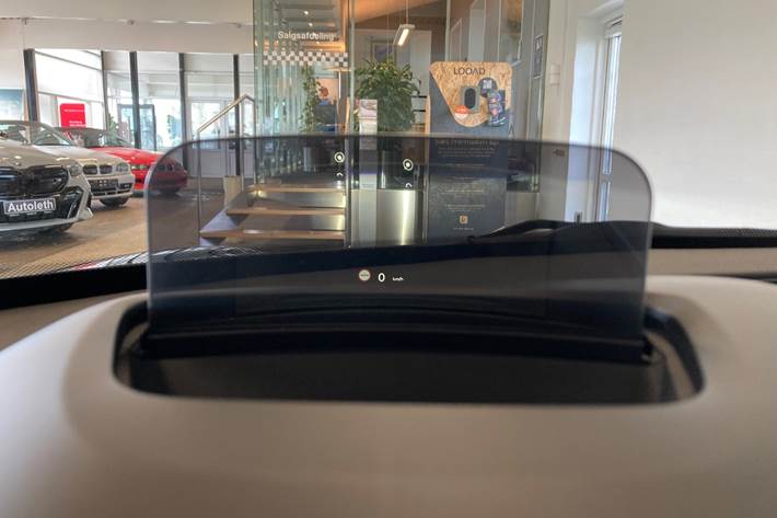 Blå Mini Cooper SE fra 2020