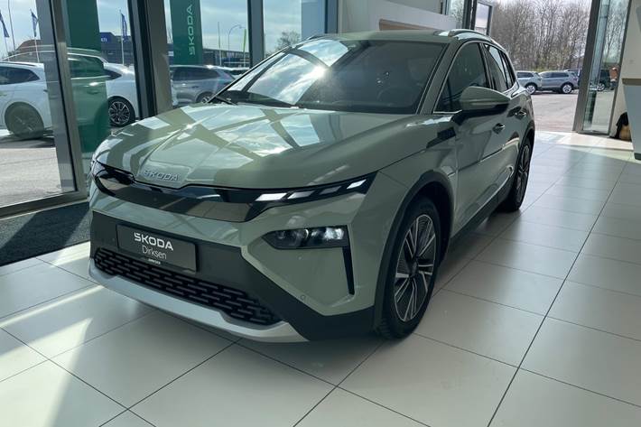 Grøn Skoda Elroq fra 2025