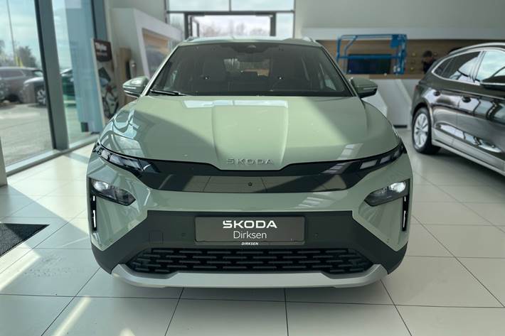 Grøn Skoda Elroq fra 2025