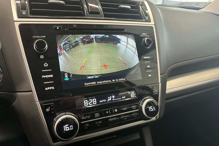 Blå Subaru Outback fra 2019