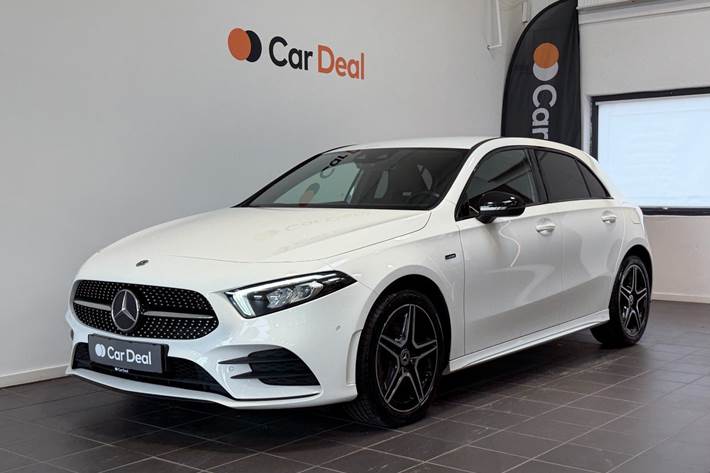Hvid Mercedes A250 e fra 2021