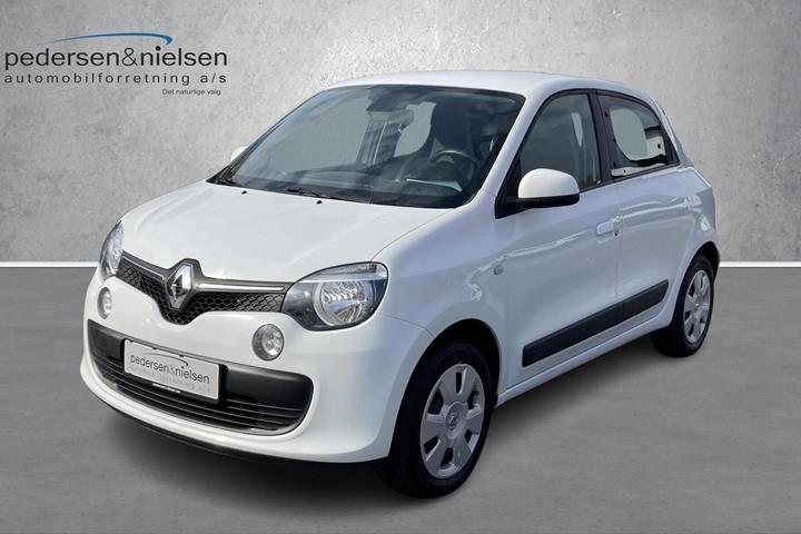Hvid Renault Twingo fra 2019 set udefra