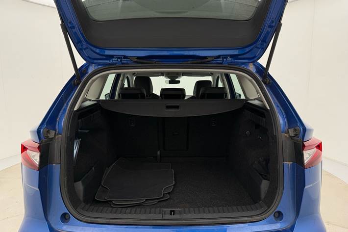 Blå Skoda Enyaq fra 2024