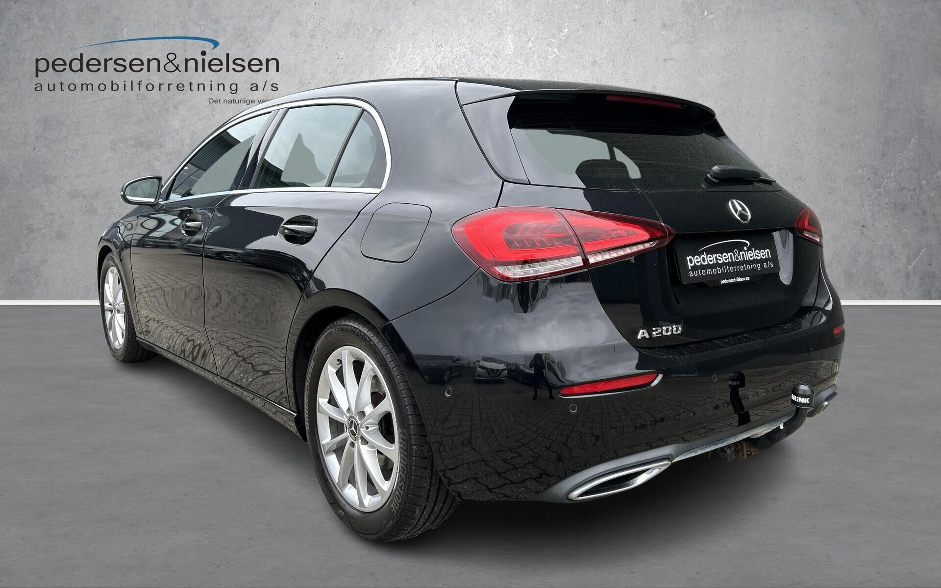 Sort Mercedes A200 fra 2018