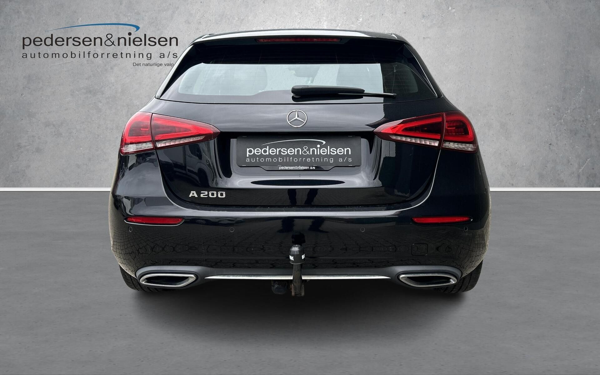 Sort Mercedes A200 fra 2018