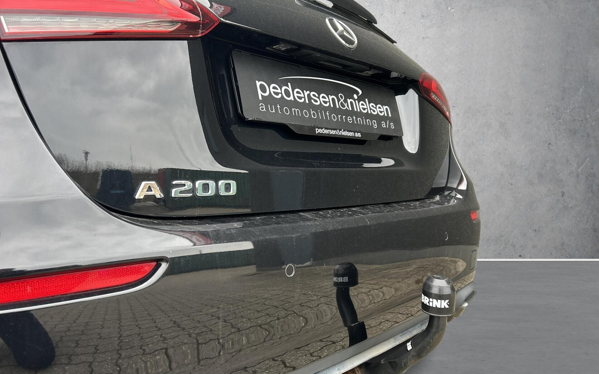 Sort Mercedes A200 fra 2018