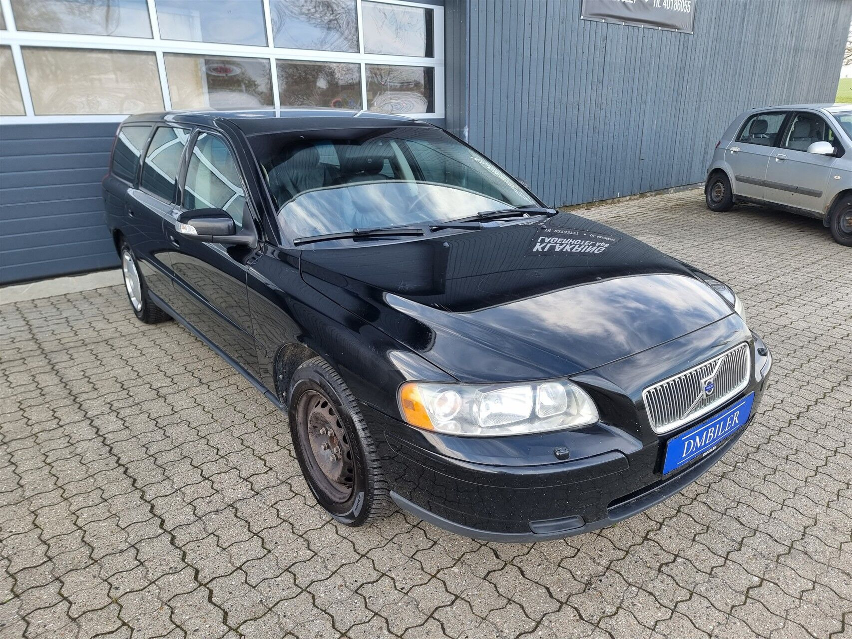 Sort Volvo V70 fra 2006