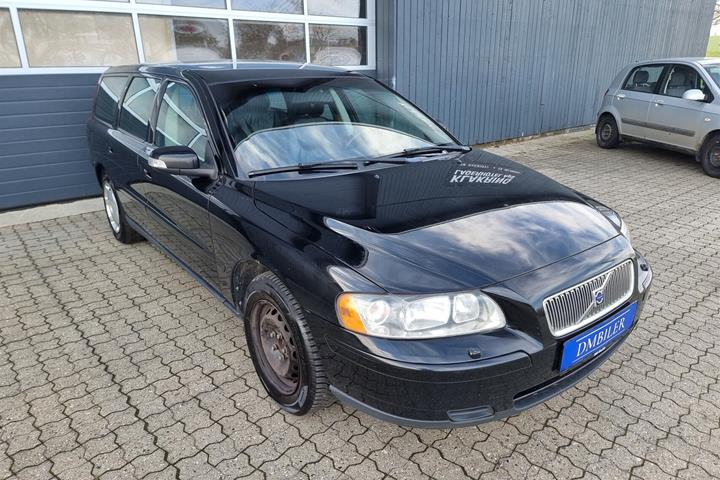 Sort Volvo V70 fra 2006