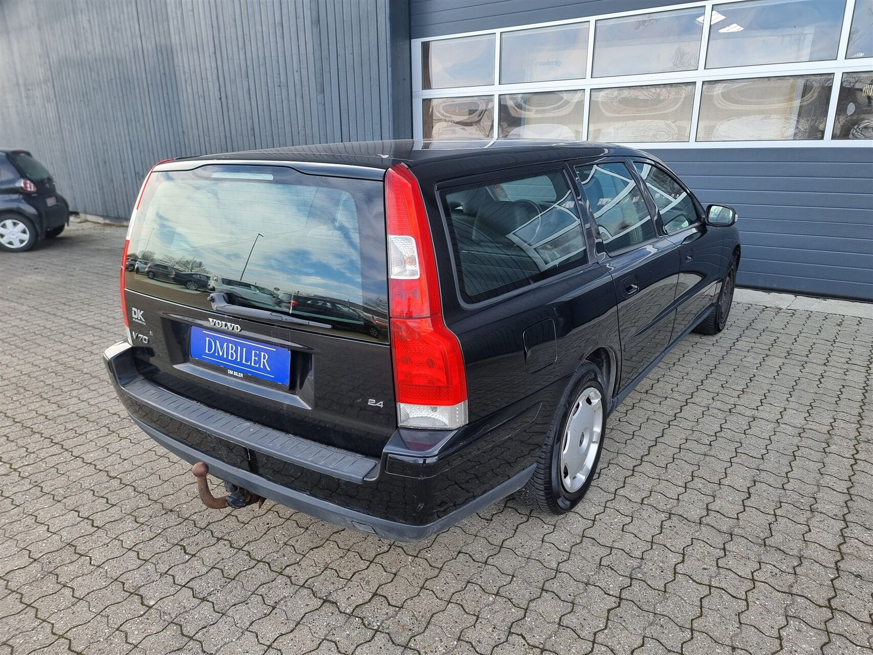 Sort Volvo V70 fra 2006