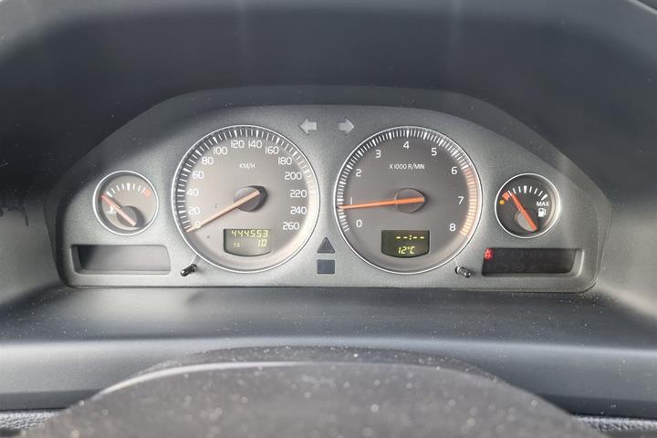 Sort Volvo V70 fra 2006