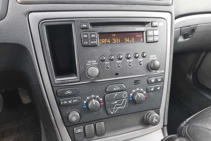 Sort Volvo V70 fra 2006