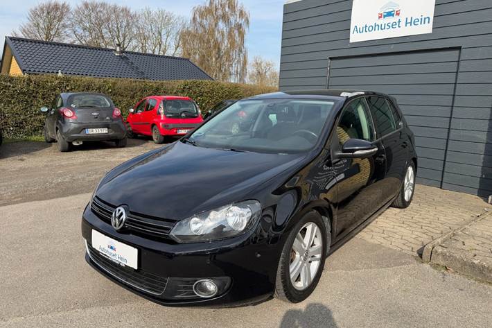 Sort VW Golf VI fra 2011