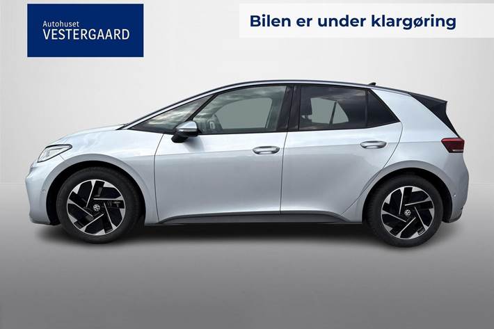 Grå VW ID.3 fra 2025