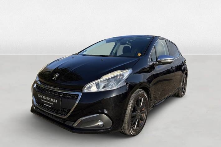 Grøn Peugeot 208 fra 2016