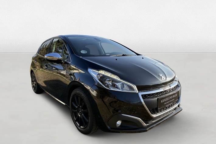 Grøn Peugeot 208 fra 2016