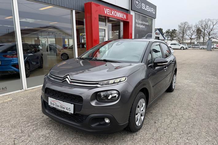 Grå Citroën C3 fra 2018
