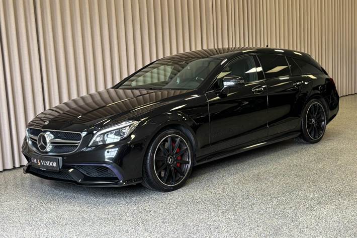 Sort Mercedes CLS63 fra 2017