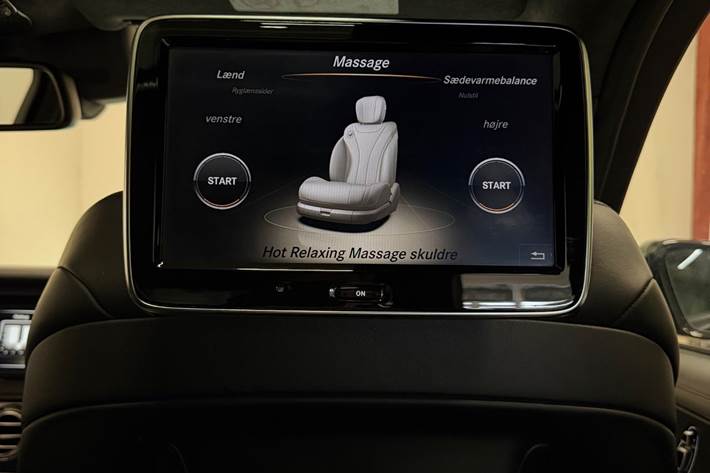 Sort Mercedes S350 fra 2013