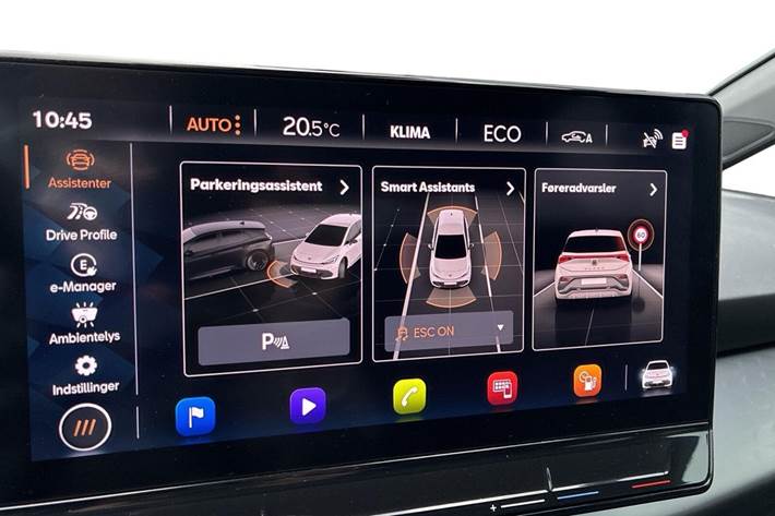 Sølv Cupra Born fra 2024