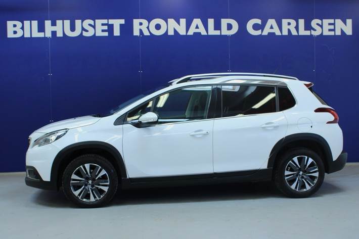 Hvid Peugeot 2008 fra 2018