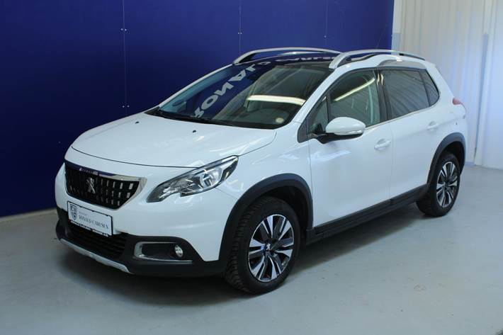Hvid Peugeot 2008 fra 2018