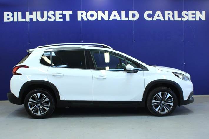 Hvid Peugeot 2008 fra 2018