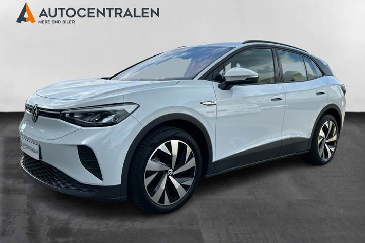 Hvid VW ID.4 fra 2022 set udefra