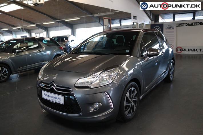 Grå Citroën DS3 fra 2011