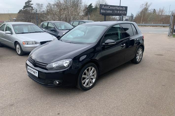 Sort VW Golf VI fra 2011