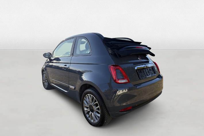 Grøn Fiat 500C fra 2018