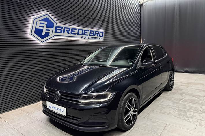 Sort VW Polo fra 2019