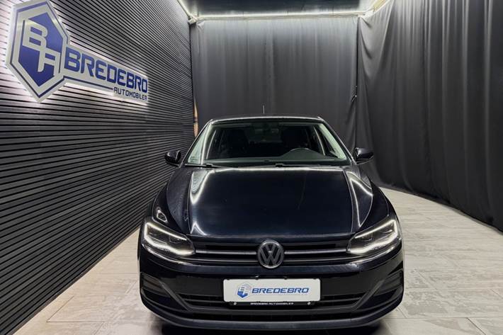 Sort VW Polo fra 2019