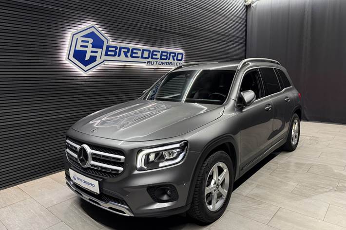 Grå Mercedes GLB200 d fra 2020
